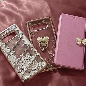 3 cases for a samsung galaxy note 8